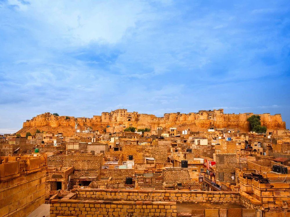 The golden fort of Jaisalmer, Thar Desert